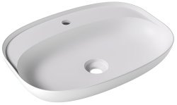 Накладная раковина Alice Form Oval 22460109 60x45, белая матовая