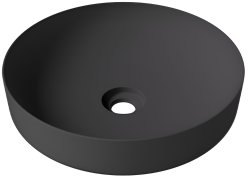 Накладная раковина Alice Form 22420108 45x45, черная матовая