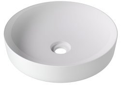 Накладная раковина Alice Form 22420101 45x45, белая