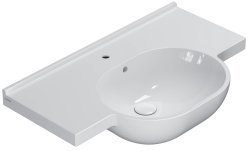 Раковина Globo Mode ME080BI*1 80x49, белая