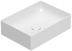 Накладная раковина Globo Le Pietre B6R54BI 50x37, белая