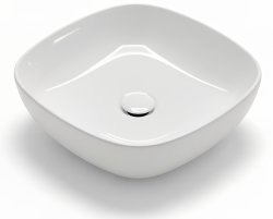 Накладная раковина Globo T-Edge B6Q38.BI*0 38x38, белая