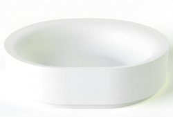 Накладная раковина Knife Moon 0600-032-01 55x45, белая