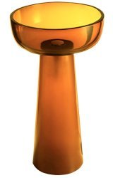 Напольная раковина Knife Solid Surface 70401050 59x59, желтая