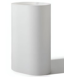 Напольная раковина Knife Glow 0600-063-01 55x40, белая матовая