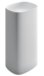 Напольная раковина Milldue Tube 4933.20*0 48x38 Bianco Opaco
