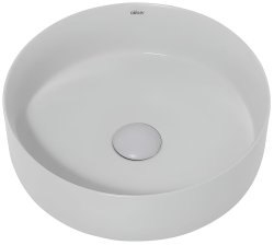 Накладная раковина Abber Bequem AC2108MLG 36x36, серая матовая