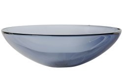 Накладная раковина Abber Kristall AT2802Saphir 50x35, синяя