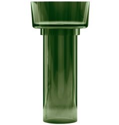Напольная раковина Abber Kristall AT2702Emerald-H 45x45, зеленая