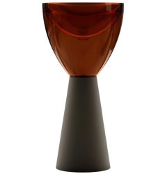 Напольная раковина Abber Kristall AT2703Black-Opal 45x45, черный/коричневый