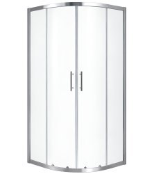 Душевой уголок Black&White Stellar Wind S101-900 90x90, профиль хром