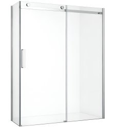 Душевой уголок Black&White Stellar Wind S208-90120 120x90, профиль хром