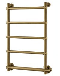Полотенцесушитель электрический Margaroli Sole 542-5 5424705OBC 57x84, бронза