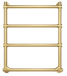 Полотенцесушитель электрический Margaroli Sole 5124704BGB 52x64, золото