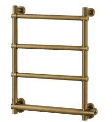 Полотенцесушитель электрический Margaroli Sole 542-4 5423704OBNB 47x66, бронза