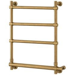 Полотенцесушитель электрический Margaroli Sole 542-4 5423704OBC 47x66, бронза античная