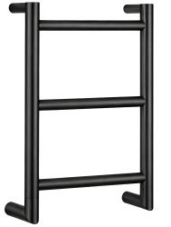 Полотенцесушитель электрический Margaroli Sole 540/SBBB 35x47, черный