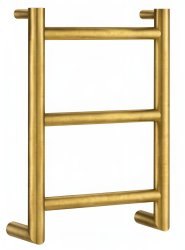 Полотенцесушитель электрический Margaroli Sole 540/SOB 35x47, бронза античная