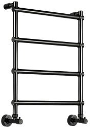 Полотенцесушитель водяной Margaroli Sole 4423704(26)PO 40x72, черный