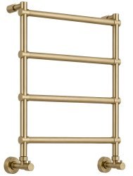 Полотенцесушитель водяной Margaroli Sole 4423704(26)BR 40x72, бронза