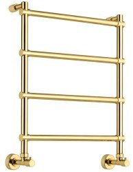 Полотенцесушитель водяной Margaroli Sole 4424704(26)GDN 50x72, золото