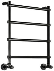 Полотенцесушитель водяной Margaroli Sole 4424704(26)PO 50x72, черный