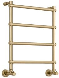 Полотенцесушитель водяной Margaroli Sole 4424704(26)OBN 50x72, бронза