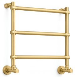 Полотенцесушитель водяной Margaroli Sole 4423703BGON 54x54, золото