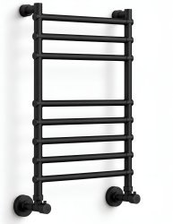 Полотенцесушитель водяной Margaroli Sole 4643708NON 40x76, черный