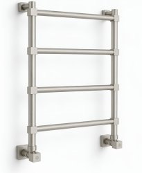 Полотенцесушитель водяной Margaroli Sole 442TQ4604BBN 50x70, никель