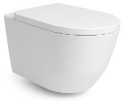 Подвесной унитаз Laufen Pro 6.2096.6.395.000.1, белый с сиденьем