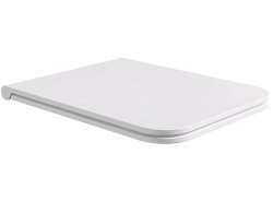 Сиденье для унитаза Alice Hide MC3109SQS, белое матовое