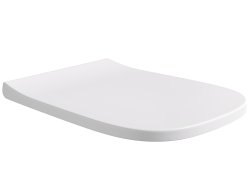 Сиденье для унитаза Alice Wunder MC4509S, белое матовое