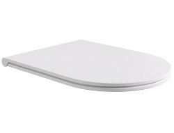 Сиденье для унитаза Alice Hide MC3101S, белое