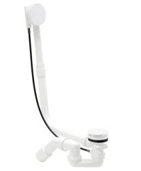 Слив-перелив Bette Multiplex M5 B602-000 удлиненный, фурнитура белая