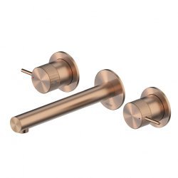 Встраиваемый смеситель для раковины Abber Emotion 316 AF88121BRG-M, золото брашированное