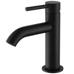 Смеситель для раковины Abber Wasser Kreis AF8110B, черный матовый