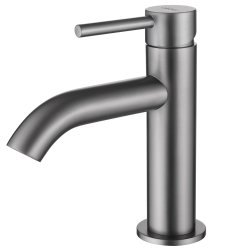 Смеситель для раковины Abber Wasser Kreis AF8110NG, оружейная сталь