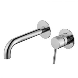 Встраиваемый смеситель для раковины Abber Wasser Kreis AF8112, хром