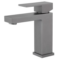 Смеситель для раковины Abber Daheim AF8210NG, оружейная сталь