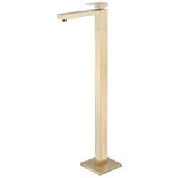 Напольный смеситель для раковины Abber Daheim AF8241G, золото матовое