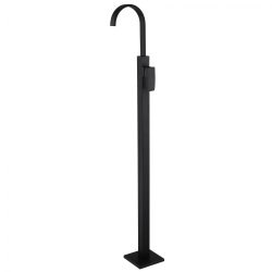 Напольный смеситель для раковины Abber Wasserfall AF8640B, черный матовый