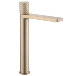 Смеситель для раковины Abber Rund AF8711G, золото матовое