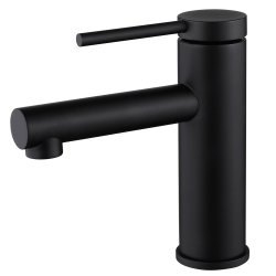 Смеситель для раковины Abber Emotion AF8810B, черный матовый