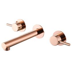 Встраиваемый смеситель для раковины Abber Emotion AF88121RG, розовое золото