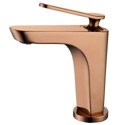 Смеситель для раковины Abber Zeitlos AF8909RG, розовое золото