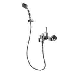 Смеситель для ванны Bravat Spring F679113C-B с лейкой, хром