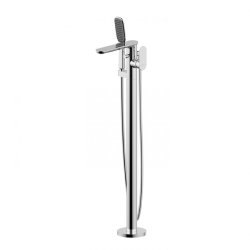 Напольный смеситель для ванны Bravat Gina F665104C-B3-ENG, хром