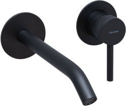 Встраиваемый смеситель для раковины Allen brau Priority 5.31A03-31, черный матовый