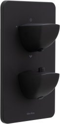 Встраиваемый смеситель для ванны Allen brau Infinity 5.21316-31, черный матовый